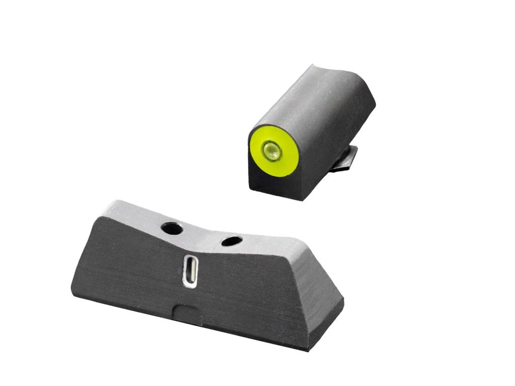 XS Sight DXT2 Big Dot Sight for Colt 1911 Enhanced all barrel lengths LPA Cut - Yellow