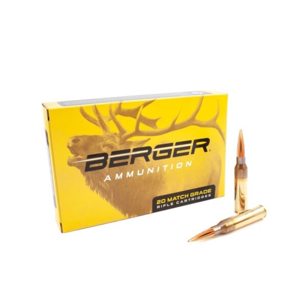 Berger Elite Hunter Rifle Ammunition .30-06 Sprg 168gr HPBT 2850 fps 20/ct