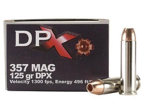 COR-BON Handgun Ammunition .357 Mag 125 gr DPX 1300 fps 20/ct