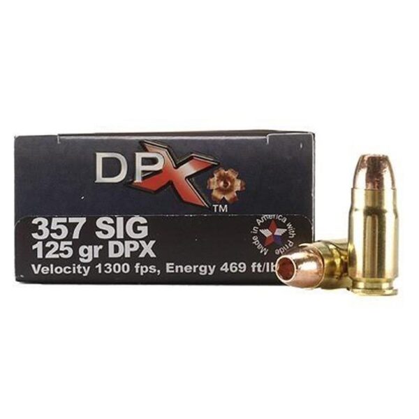 COR-BON Handgun Ammunition .357 SIG 125 gr DPX 1350 fps 20/ct