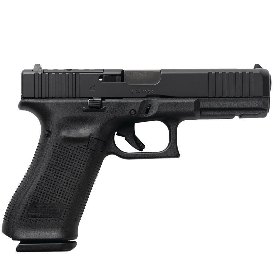 Glock V-Series Model 17 Handgun 9mm Luger 17rd Magazines (3) 4.5" Ported Barrel RMR Black Cerakote Austria