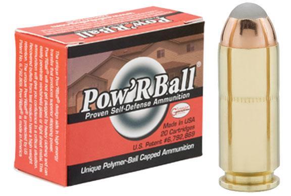 Glaser Pow'RBall Handgun Ammunition  10mm Auto 135 gr JHP 1400 fps 20/ct