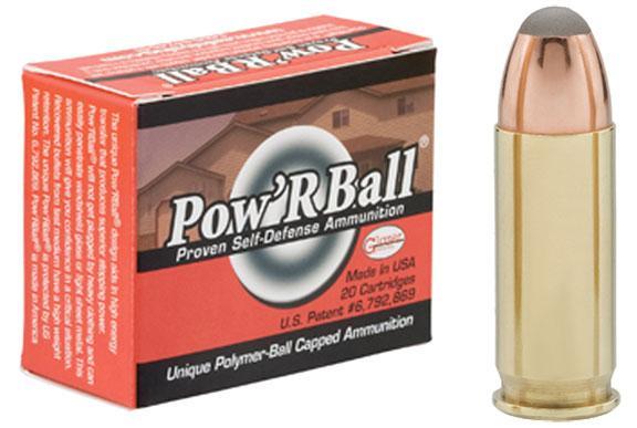 Glaser Pow'RBall Handgun Ammunition  .38 Spl (+P) 100 gr JHP 1150 fps 20/ct