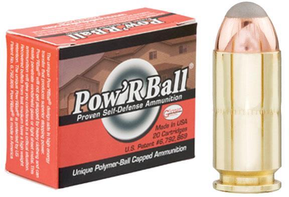 Glaser Pow'RBall Handgun Ammunition .40 S&W 135 gr JHP 1325 fps 20/ct
