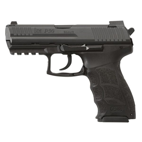 H&K P30 Handgun 9mm Luger 10rd Magazines(2) 3.85" Barrel DA/SA V3 Rear Decocker Button