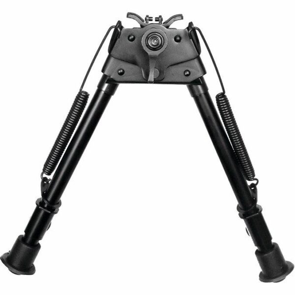 TacShield Heavy Duty Bi-pod Pivot Adjustable 9"-13" Matte Black