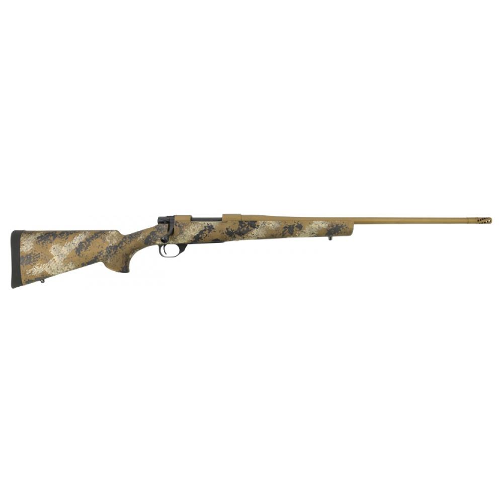Howa M1500 Fence Line Rifle 22-250 Rem 5rd Capacity 22" Threaded Barrel Scorched Earth Camo Stock