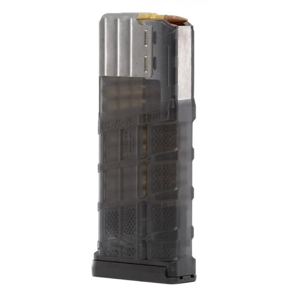 Lancer L7AWM Rifle Magazine Translucent Smoke .308 Win/7.62x5mm/6.5 Creedmoor 25/rd