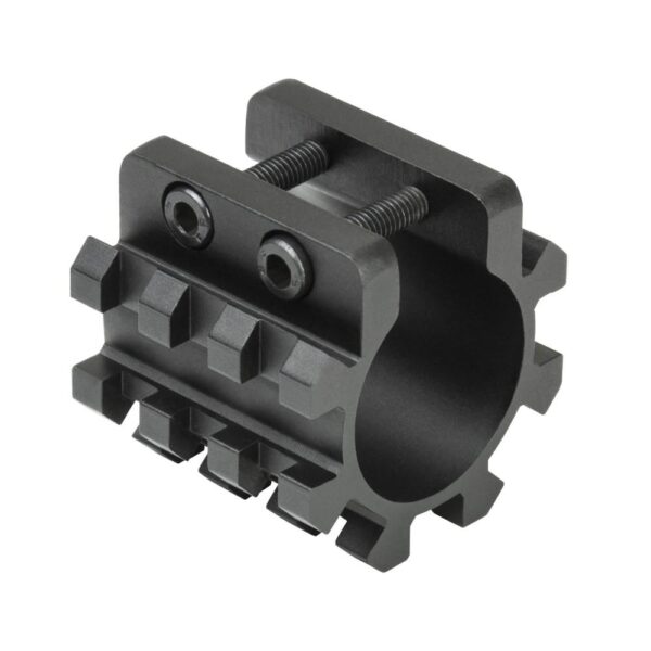 NcStar 12 ga Shotgun Tri-Rail Weaver Style Mount for 1" Mag Tube