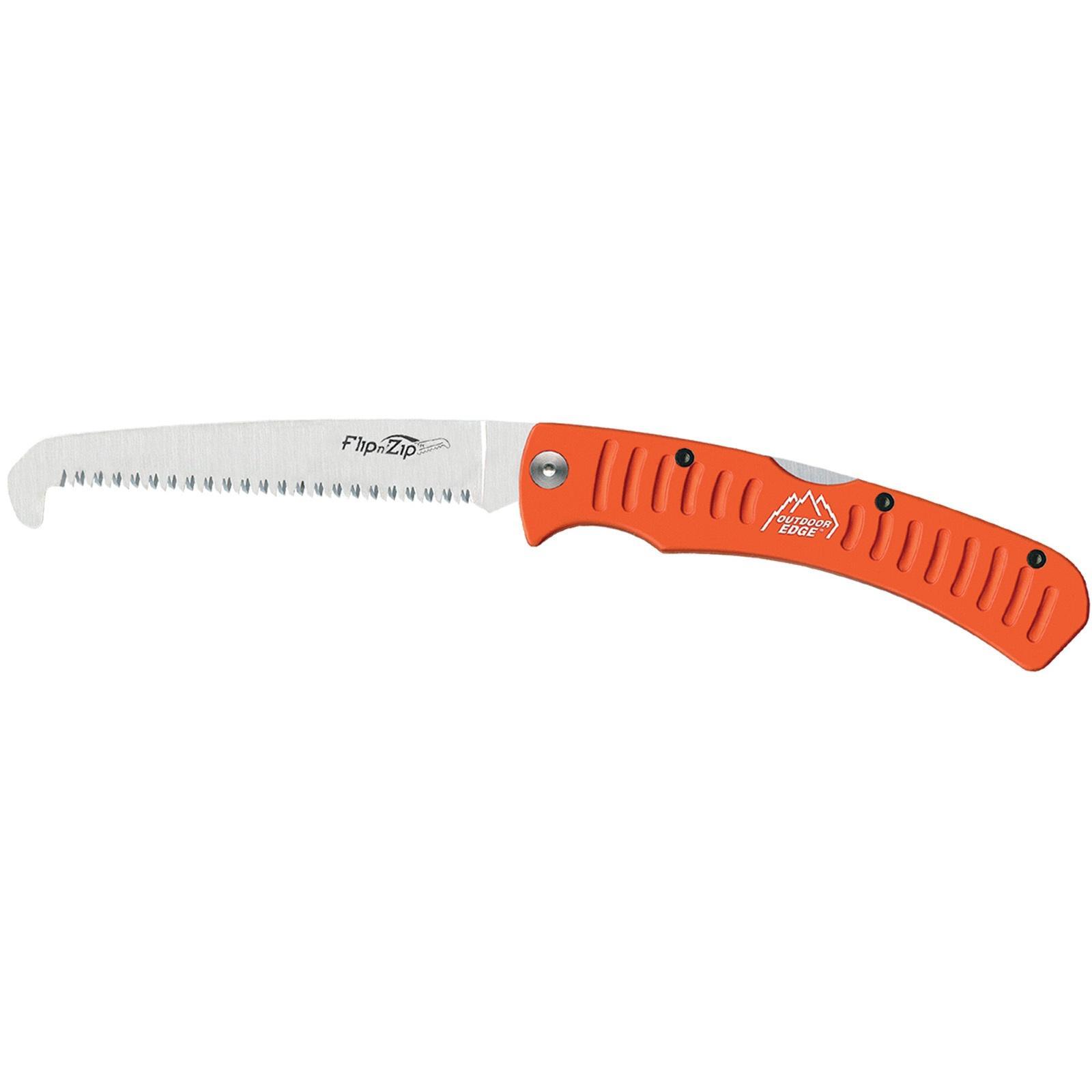 Outdoor Edge Flip'n Zip Folding Saw 4-1/2" Blade Orange