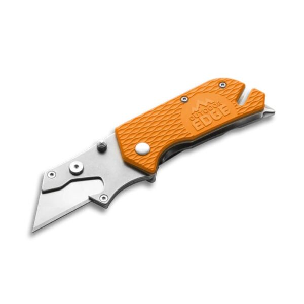 Outdoor Edge UtiliPro Folding Utility Knife & Multi Tool Orange