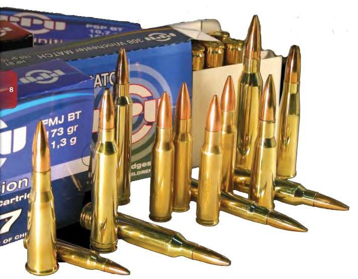 PPU Rifle Ammunition 7mm-08 Rem 141 gr PSP BT 2860 fps 20/ct