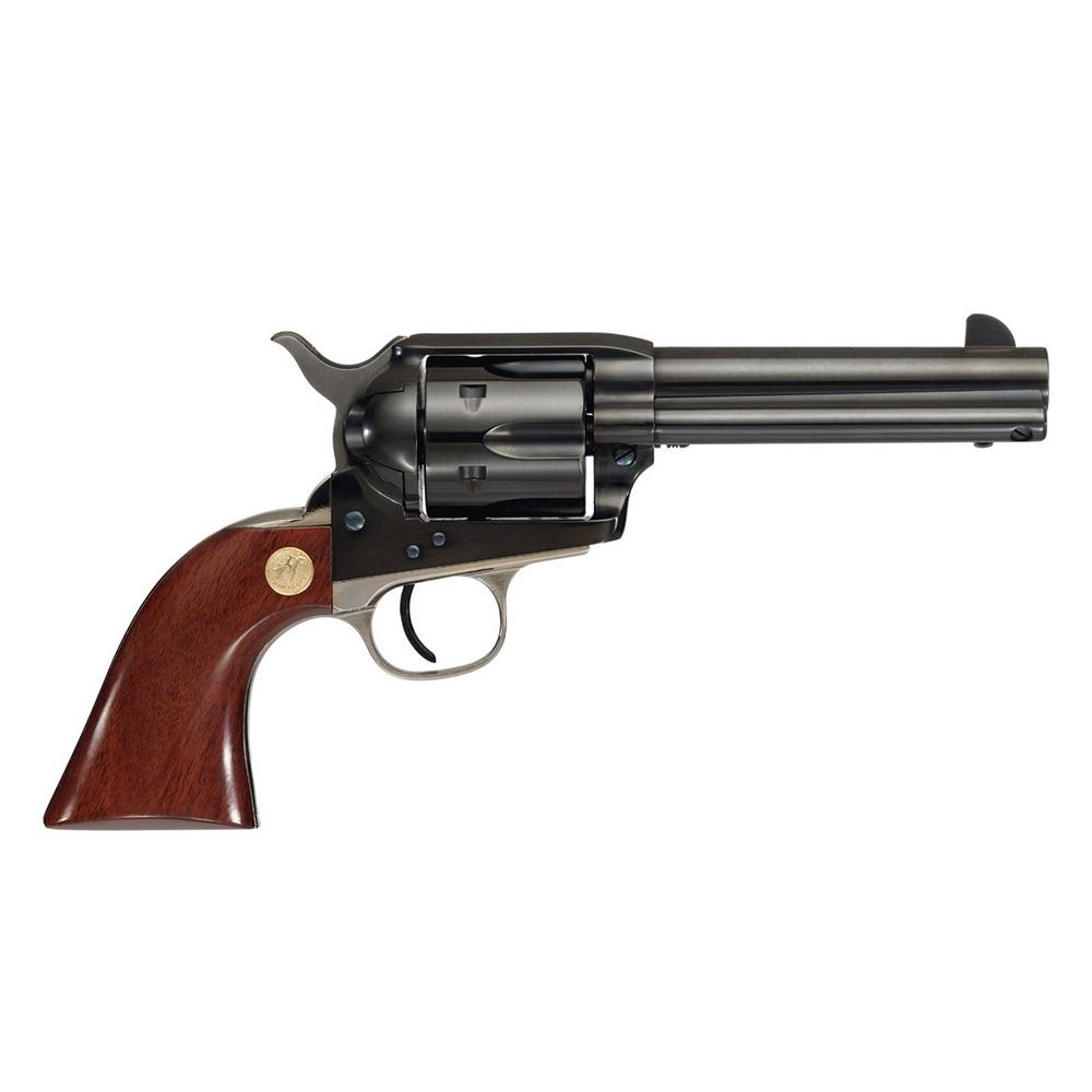Cimarron Pistoleer Handgun .45 Colt 6rd Capacity 4.75" Blued with Walnut Grip Steel Backstrap & Trigger Guard