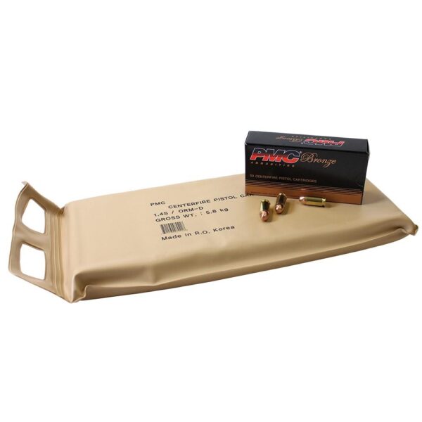 PMC Bronze Handgun Ammunition Battle Pack .380 ACP 90 gr. FMJ 920 fps 300/ct (6-50/ct)