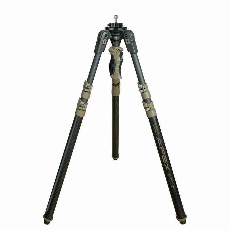 Primos Trigger Stick Apex Tripod Carbon Fiber Coyote Tan with Magnaswitch