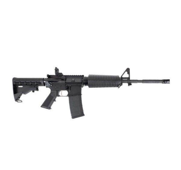 DPMS DPM4-FSB M4 AR-15 Rifle 5.56mm 30rd(1) 16" Threaded Barrel Magpul MBUS Rear Sight Black M4 Stock