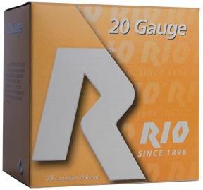 Rio Field 20 ga 2 3/4" 2 3/4 dr 1 oz #6 1250 fps 25/ct