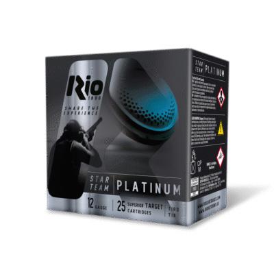 Rio Star Team Evo Platinum Shotshell 12ga 2-3/4" 1-1/8"oz 1250 fps #8 25/ct