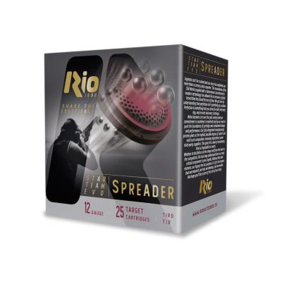 Rio Star Team Evo Spreader High Velocity Shotshells 12ga 2-3/4" 1-1/8oz 1335 fps #7.5 25/ct