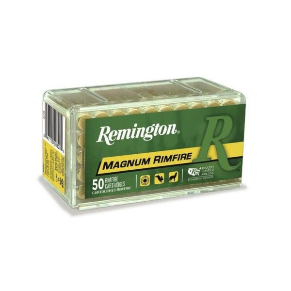 Remington Magnum Rimfire Ammunition .22 WMR 40 gr JHP 1910 fps 2000/ct Case (40-50/ct)