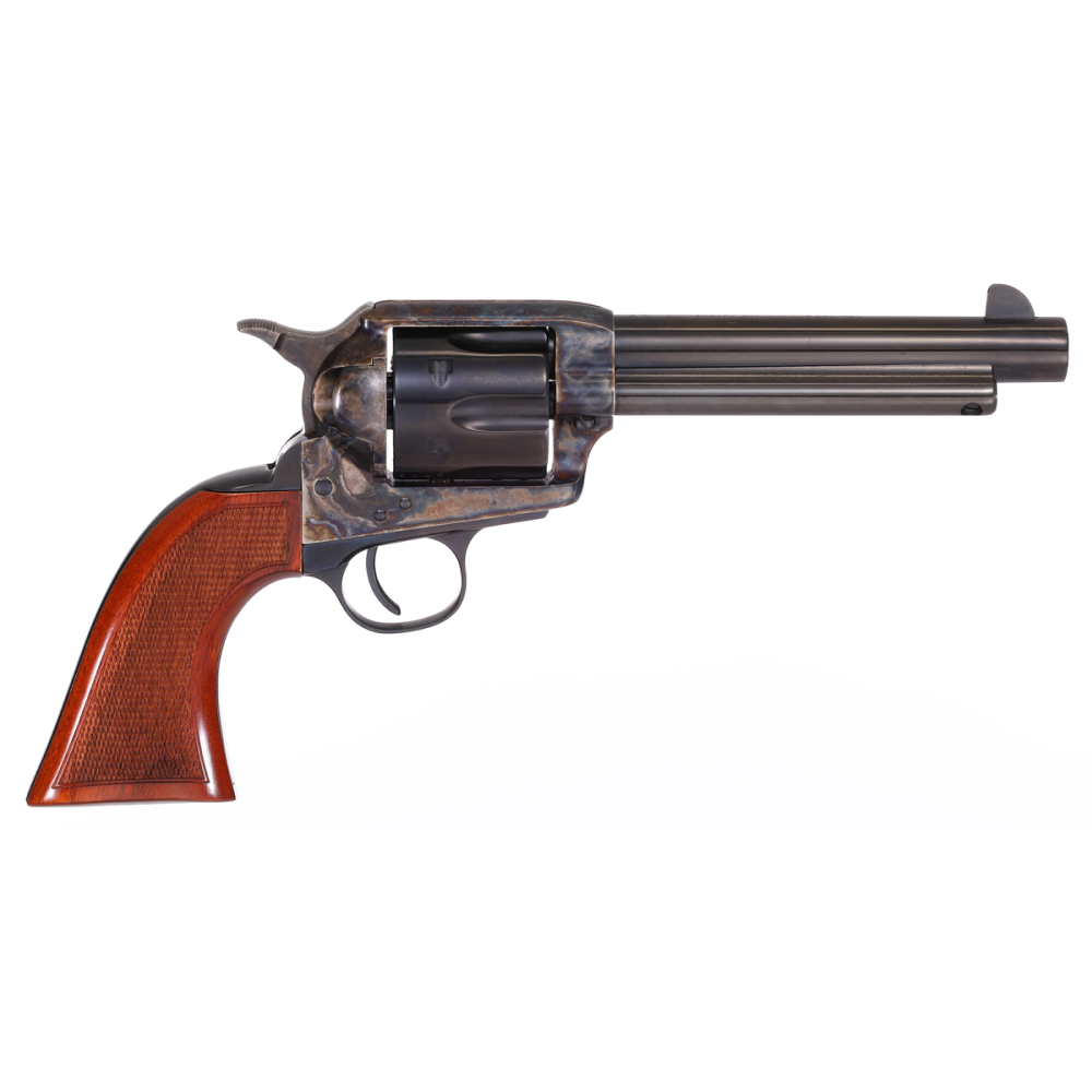 Taylors & Company Gunfighter Defender Handgun .45 Colt 6rd Capacity 5.5" Barrel Black with Walnut Tuned