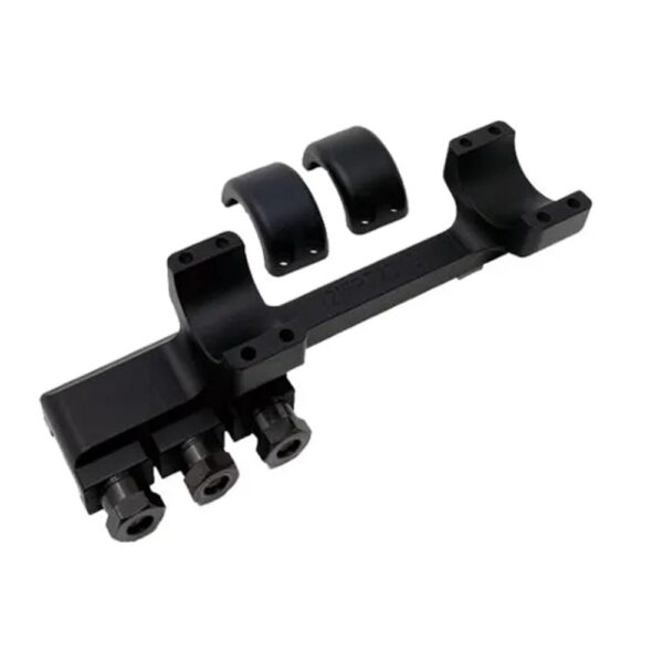 DNZ Freedom Reaper Forward Ring Picatinny Rail Mount 1" Black 1-piece