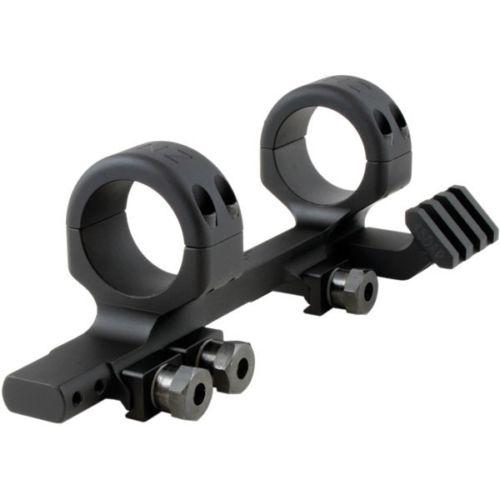DNZ Freedom Reaper Forward Ring Picatinny Rail Mount with 45DAR 1" Black 1-piece