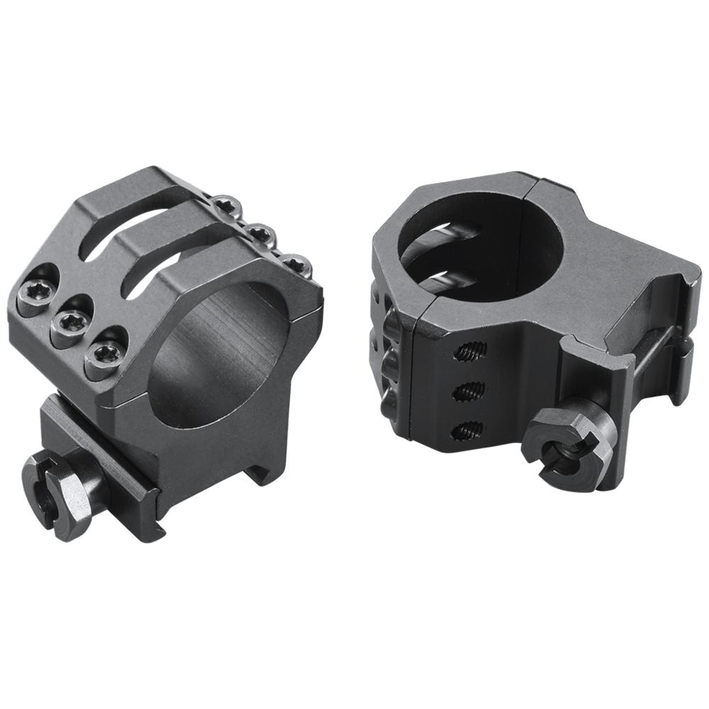 Weaver 6-Hole Aluminum Scope Rings 1" X-High Matte