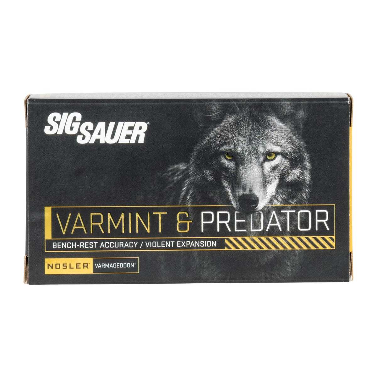 Sig Sauer Varmint & Predator Rifle Ammunition 223 Rem 55gr PT 20/ct