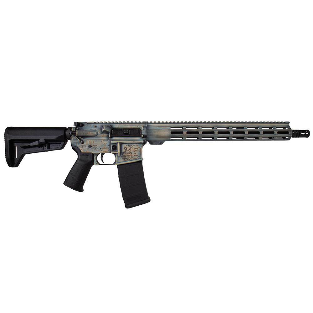 Shark Coast Tactical "Liberty AR Patina" AR-15 Rifle 5.56mm 30rd Magazine 16" Barrel 15" M-LOK Handguard