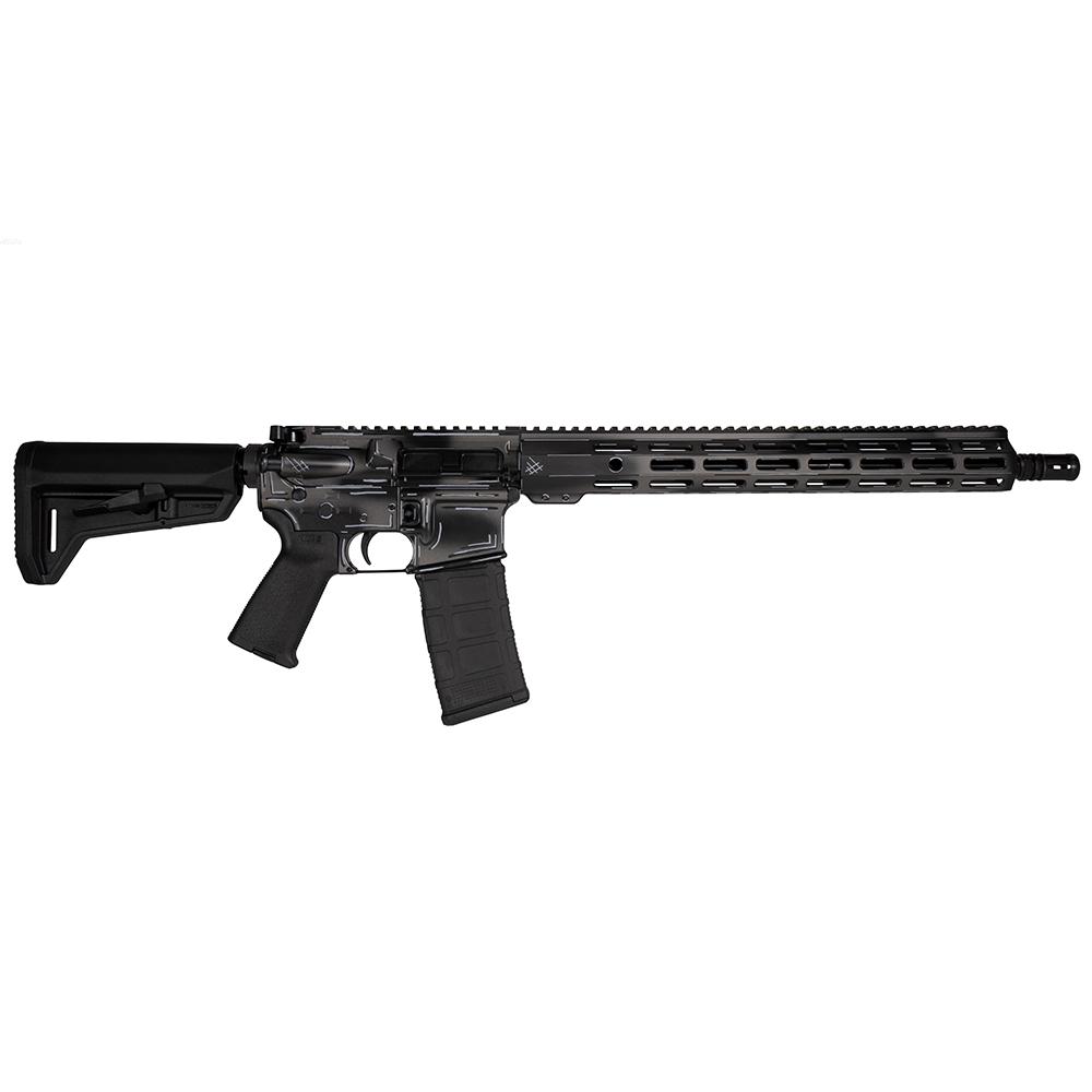 Shark Coast Tactical "Anime-Black" Rifle 5.56mm 10rd Magazine 16" Barrel 15" M-LOK Handguard California Compliant