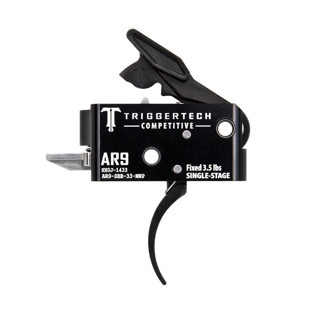 TriggerTech AR-9 Competitive Single Stage Rifle Trigger 3.5 lbs Curved