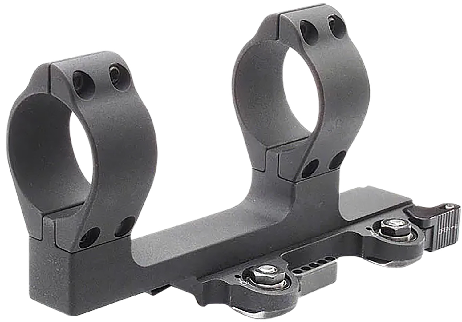 Larue Tactical LT13530 Cantilever QD Scope Mount Black Aluminum 30mm Tube High Rings