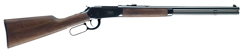 Winchester Guns 534174160 Model 94 Short Rifle 450 Marlin Caliber with 7+1 Capacity, 20" Barrel, Brushed Polish Blued Metal Finish & Satin Black Walnut Fixed Straight Grip Stock Right Hand (Full Size)